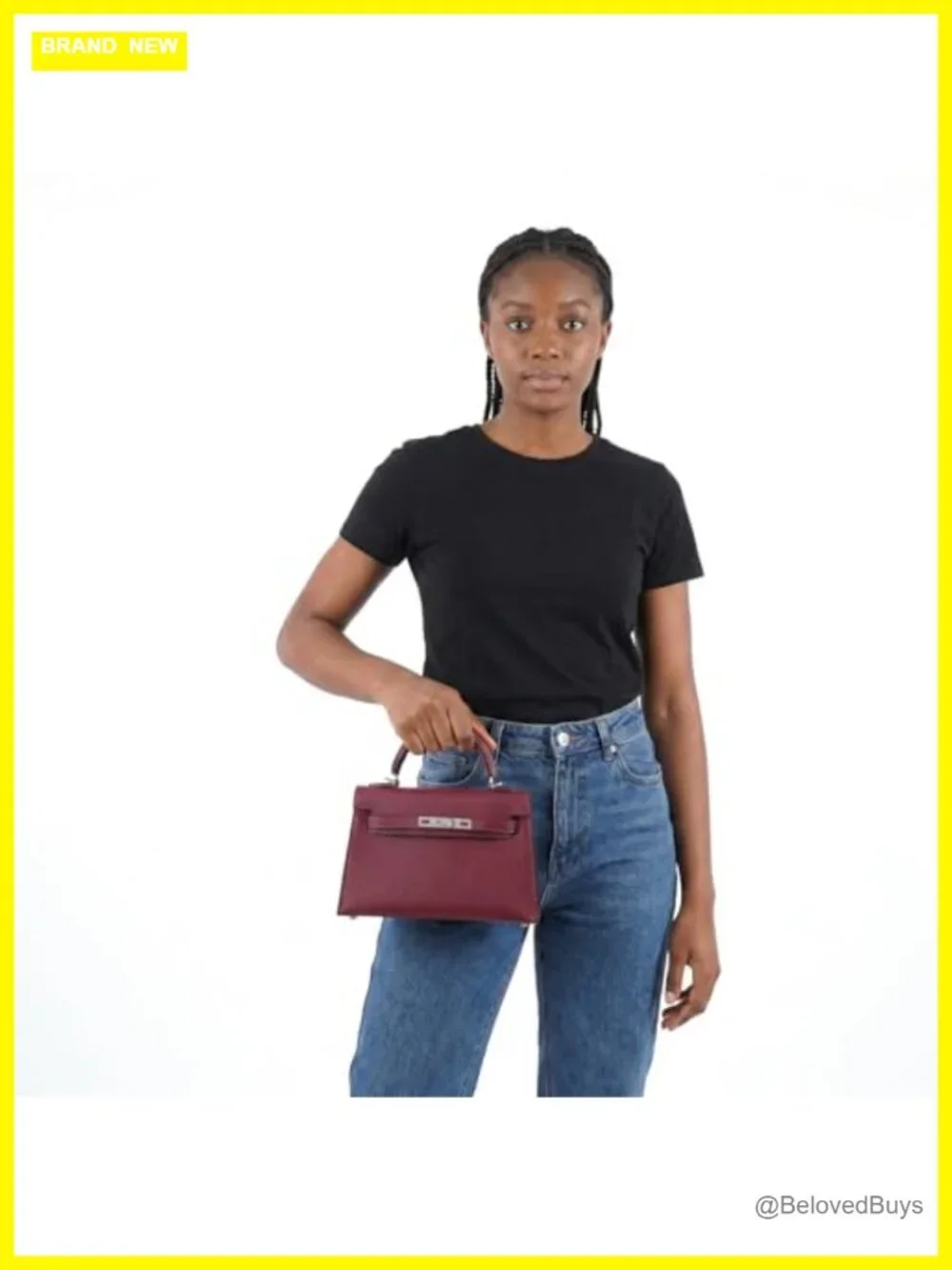 Faux Leather Crossbody and Tote Bag with Adjustable Strap